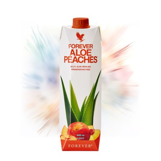 Forever Aloe Peaches cu 84,3% aloe vera gel